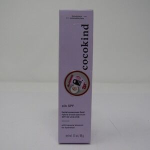 Cocokind Silk SPF 30 Facial Sunscreen Fluid Hybrid Broad Spectrum 1.7 oz